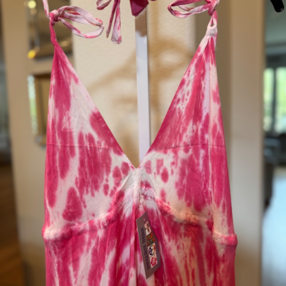 INDIA BOUTIQUE BOHO DRESS 0/S - Picture 2 of 6